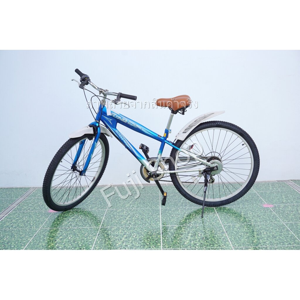 จักรยานเสือภูเขาญี่ปุ่น - ล้อ 26 นิ้ว - มีเกียร์ - สีฟ้า [จักรยานมือสอง]