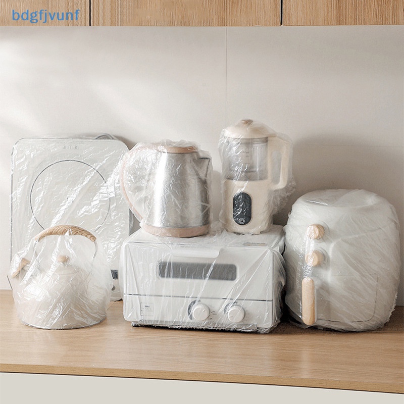 Bdgf ผ้าคลุมเฟอร์นิเจอร์ไฟฟ้า พลาสติก กันฝุ่น แบบหนา ใช้แล้วทิ้ง 10 ชิ้น