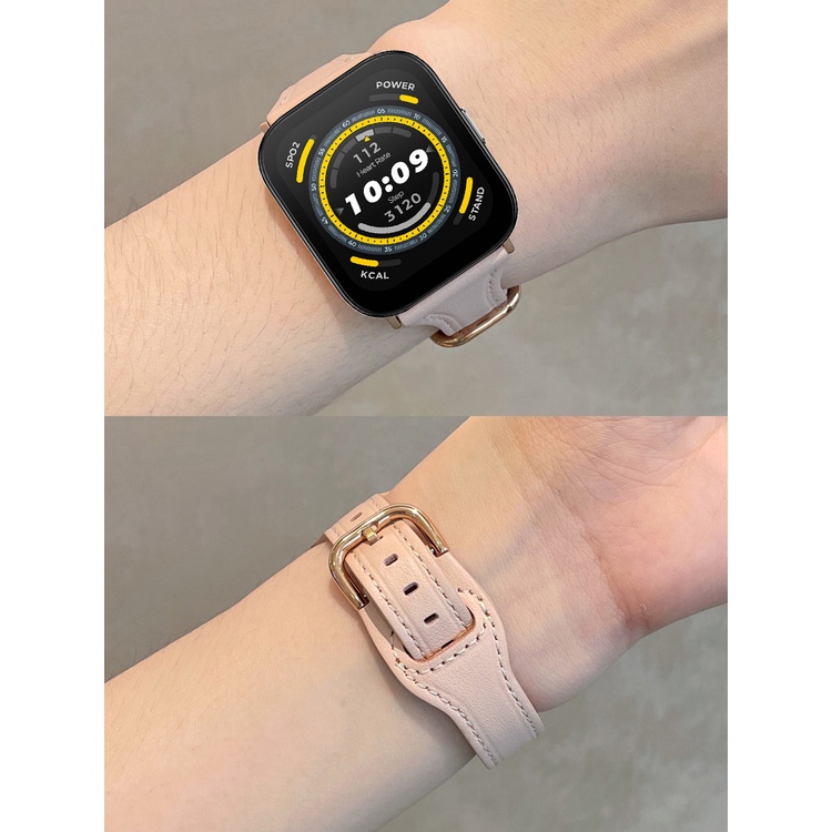 สายนาฬิกาข้อมือหนัง แบบบาง แบบเปลี่ยน สําหรับ Hcare Go 3 Go2 Go 1 Life Plus 2 Smart Watch