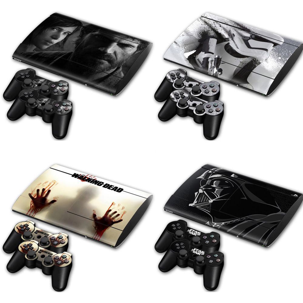 Ps3 super slim 4000 skin无骨贴纸 贴膜 ps3 超机身贴纸skin