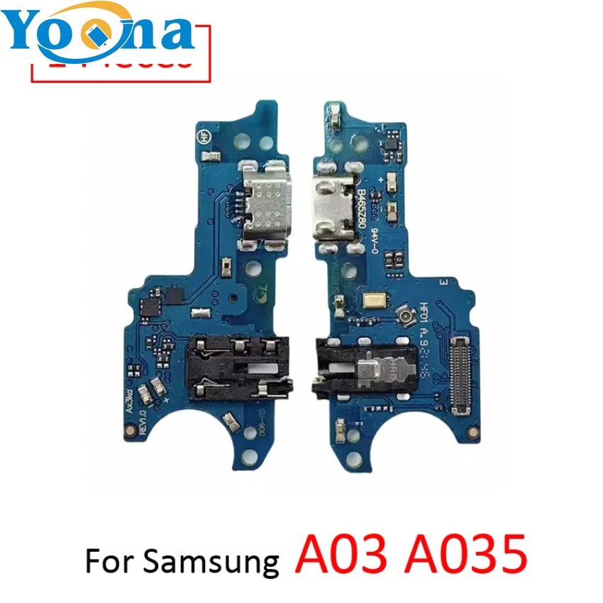 สําหรับ Samsung A03 A035 A035F A035G A035M โทรศัพท์ USB ชาร์จพอร์ต Dock Connector Fast ชาร์จแจ็คแผ่น