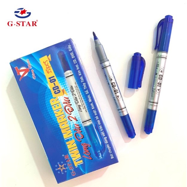 G-Star CD-01 ปากกาแปรงน้ํามันเข็ม (12c/h)