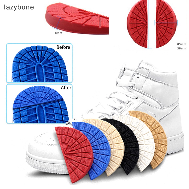 {LZ} แผ่นสติกเกอร์ กันลื่น ที่ทนต่อการสึกหรอ สําหรับติดพื้นรองเท้าด้านนอก รองเท้าผ้าใบ {lazybone}