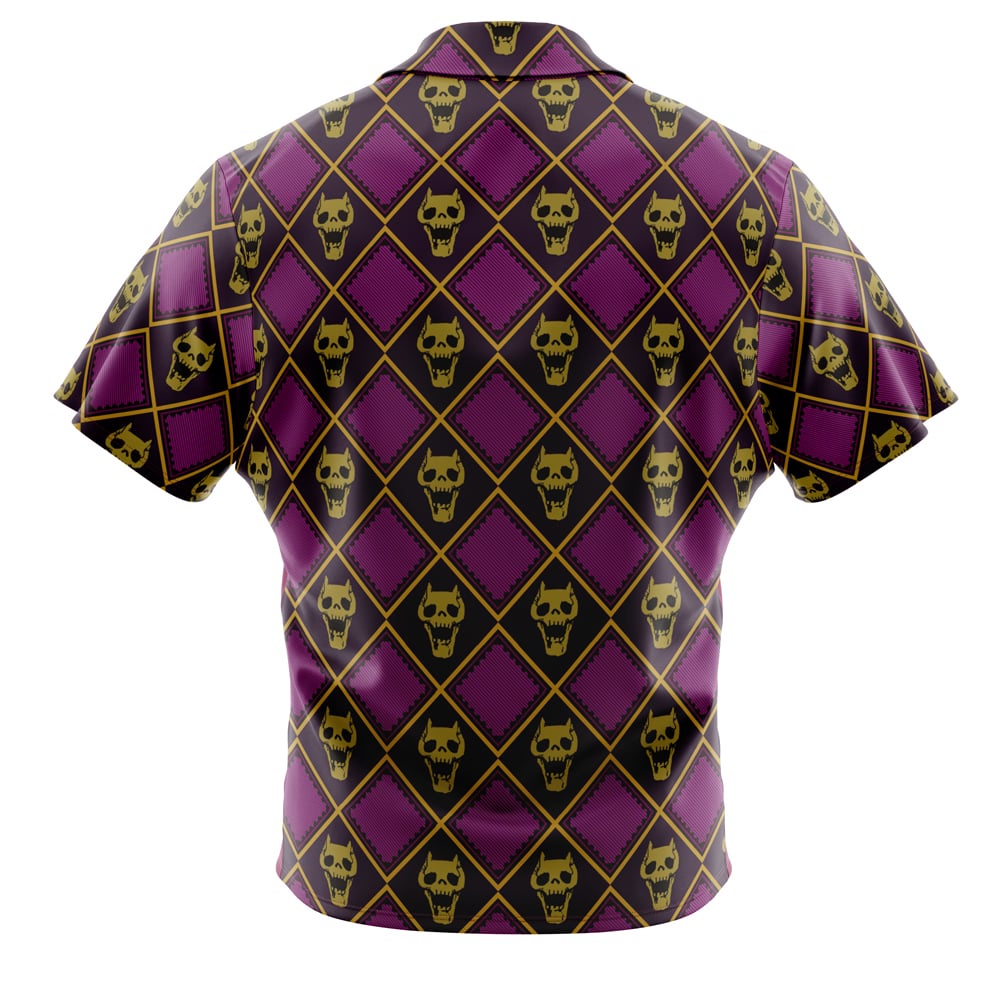 เสื้อเชิ้ต ลาย Yoshikage Kira Killer Queen Jojo’s Bizarre Adventure สไตล์ฮาวาย ราคา ถูกที่สุด ดีลบีเคเค แกลเลอรีภาพที่ 3