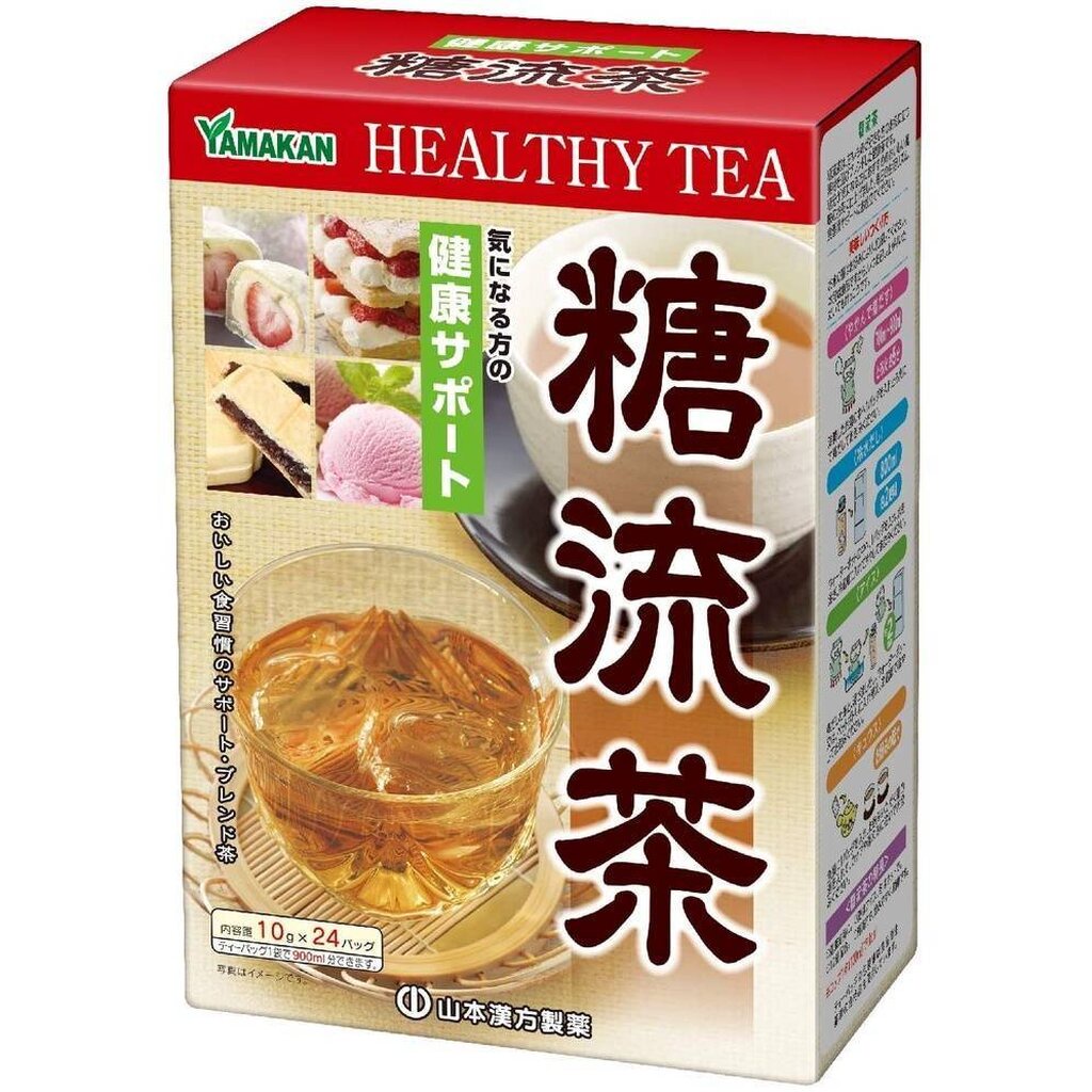 ชาบล็อกแป้งและน้ำตาล Yamakan Healthy Tea