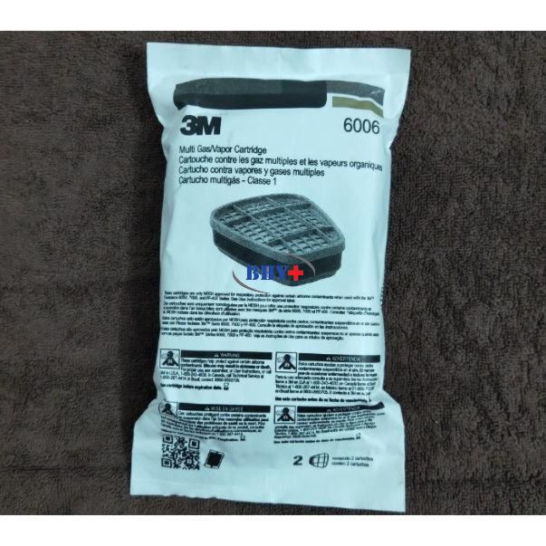 คุณภาพสูง 3M 6006 ANTI-TOXIC FILTER (2 FILTERS)