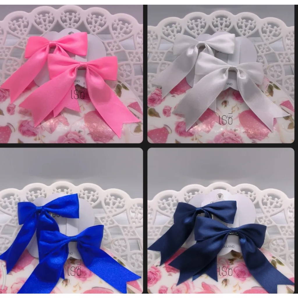 โบว์นักเรียน โบว์ติดผมนักเรียน พร้อมส่ง