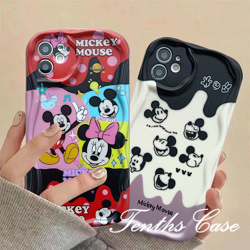 เคสโทรศัพท์มือถือแบบนิ่ม ลายการ์ตูนหนู 3D ขอบโค้ง สําหรับ OPPO A38 A18A58 A98 A55 A17K A57 A78 A77s A76 A96 A95 A94 A93 A53 A33 A32 A15s A54 A5 A9 A3s A12e A7 A5s Reno 5 6