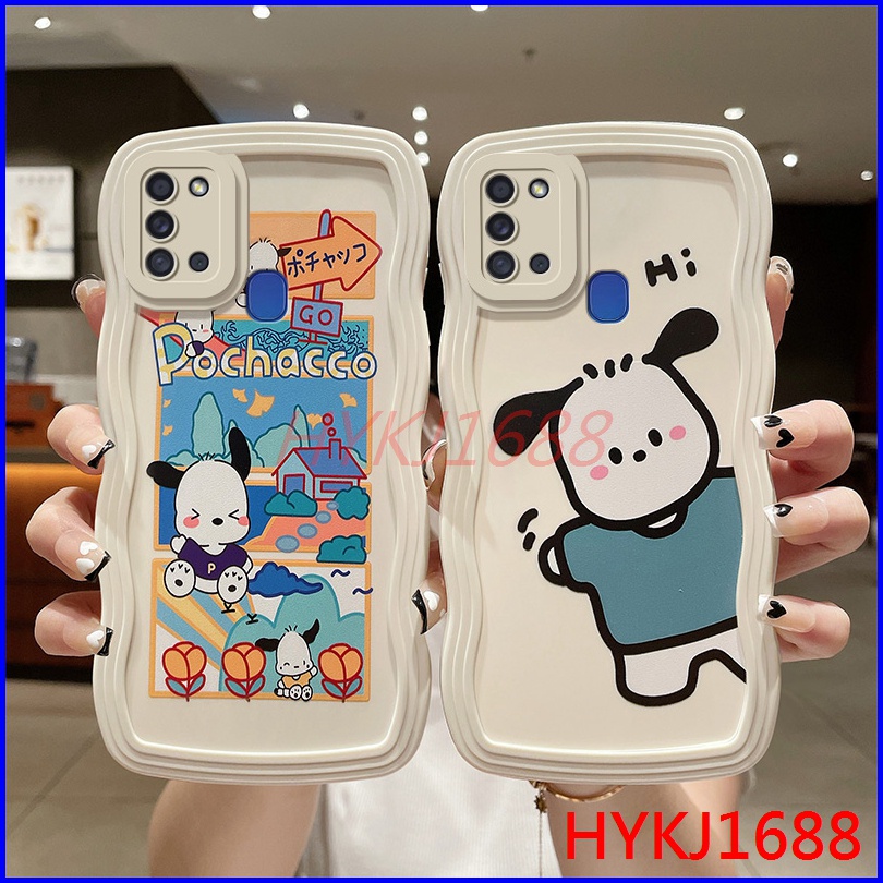 เคส Samsung A21S tpu คลื่นใหญ่ ซิลิโคน เคสโทรศัพท์คู่ DBL