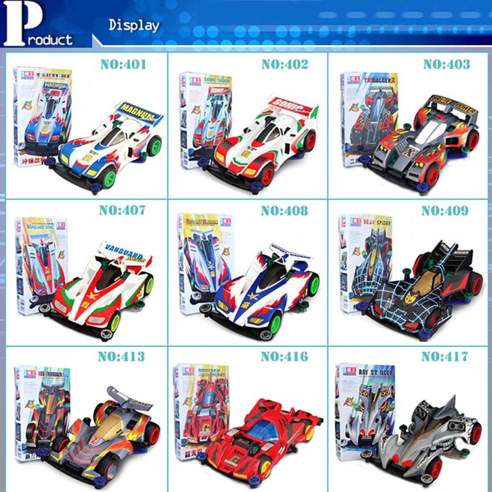 1:32 Mini 4WD รถของเล่นชุด Auldey รถ Gokey Kereta Tamiya Victory Magnum 4WD รถยนต์