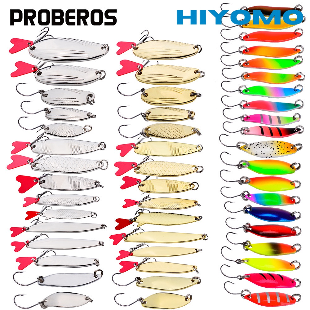 Proberos เหยื่อตกปลาโลหะ น้ําหนักเบา สําหรับตกปลาเทราท์ 1 ชิ้น
