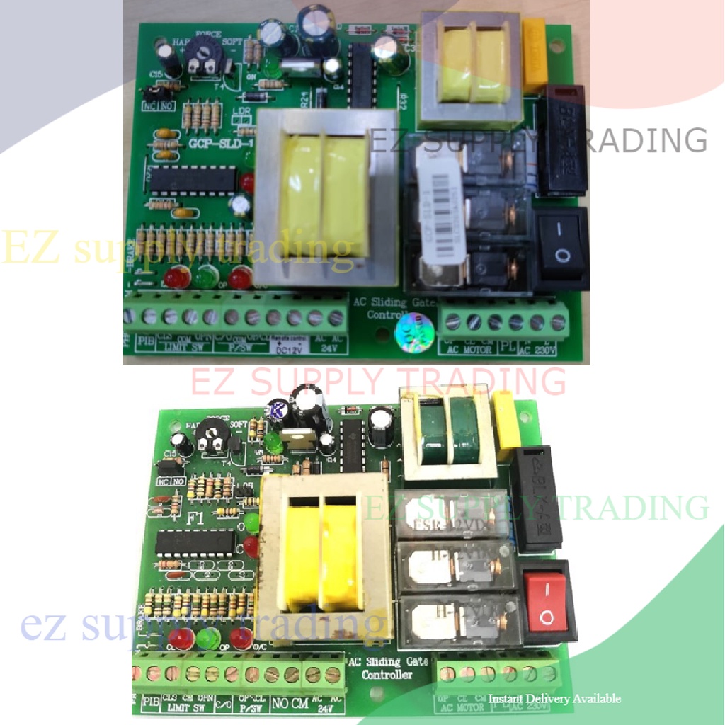 LIVE GCP SLD 1 F1 AC SLIDING F1 แผงควบคุม autogate pcb controller gforce celmer bsm agl พลังงานวิทยุ