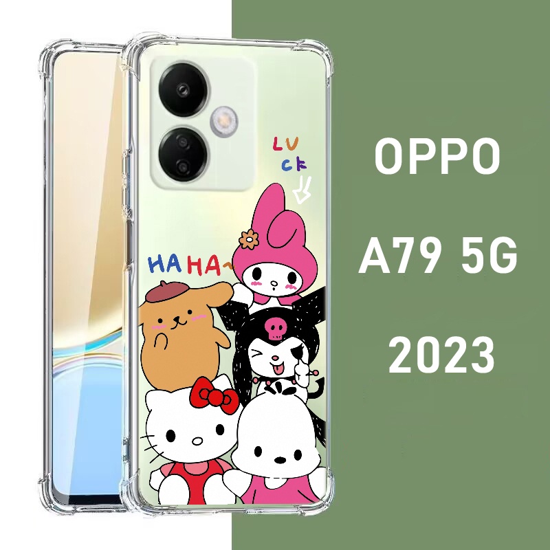เคสนิ่ม เคสใส ออโป้ A79 5G ตรงรุ่น พร้อมส่ง ลายน่ารัก OPPO A79 5G 2023 เคสกันกระแทก เคสลายการ์ตูน ออโป้ TP 029