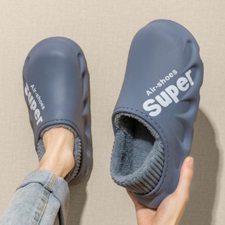 รองเท้าแตะ ผ้าฝ้าย พื้นหนา กันลื่น กันน้ํา เหมาะกับใส่ในบ้าน…