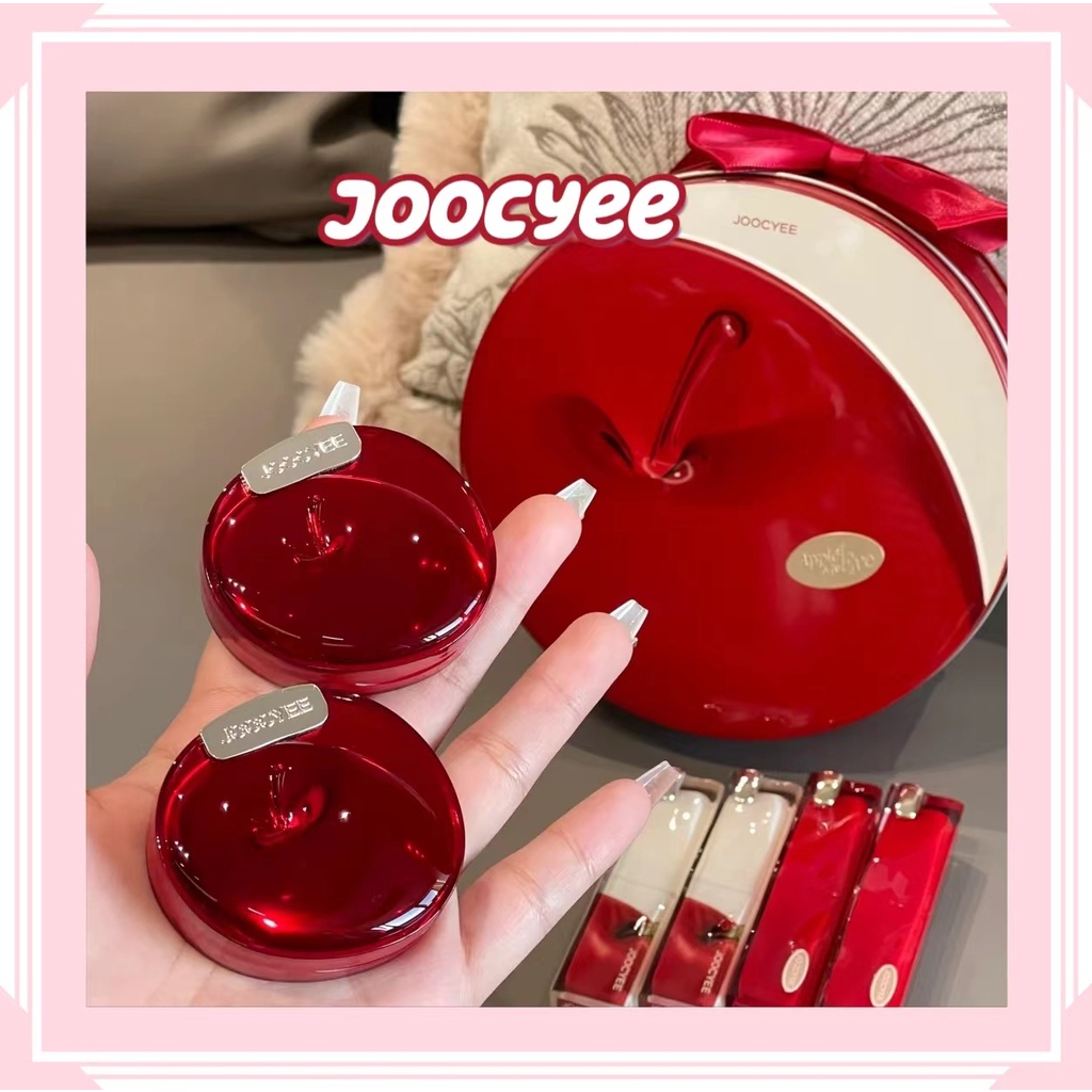 [จํากัดคริสต์มาส] Joocyee Christmas Apple Series Powder Blush Matte Highlight M302m216