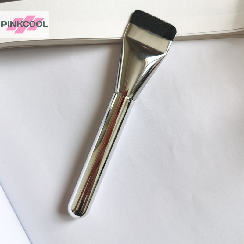Pinkcool แปรงแต่งหน้า คอนทัวร์ รองพื้น แบบแบน น้ําหนักเบา บางพิเศษ สําหรับเกลี่ยรองพื้น ครีม ขายดี