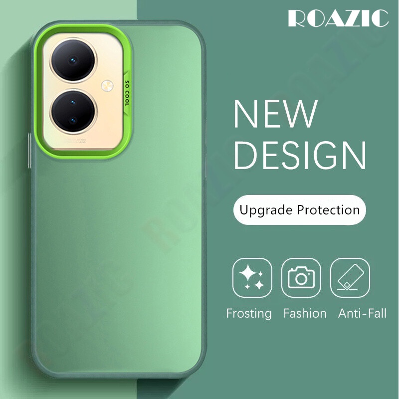 เคสโทรศัพท์สําหรับVIVO Y72 5G/VIVO Y52 5G/VIVO Y76 5G/VIVO Y77 5G/VIVO Y78 5Gเมทัลลิคออโรร่าผิวปลอกห