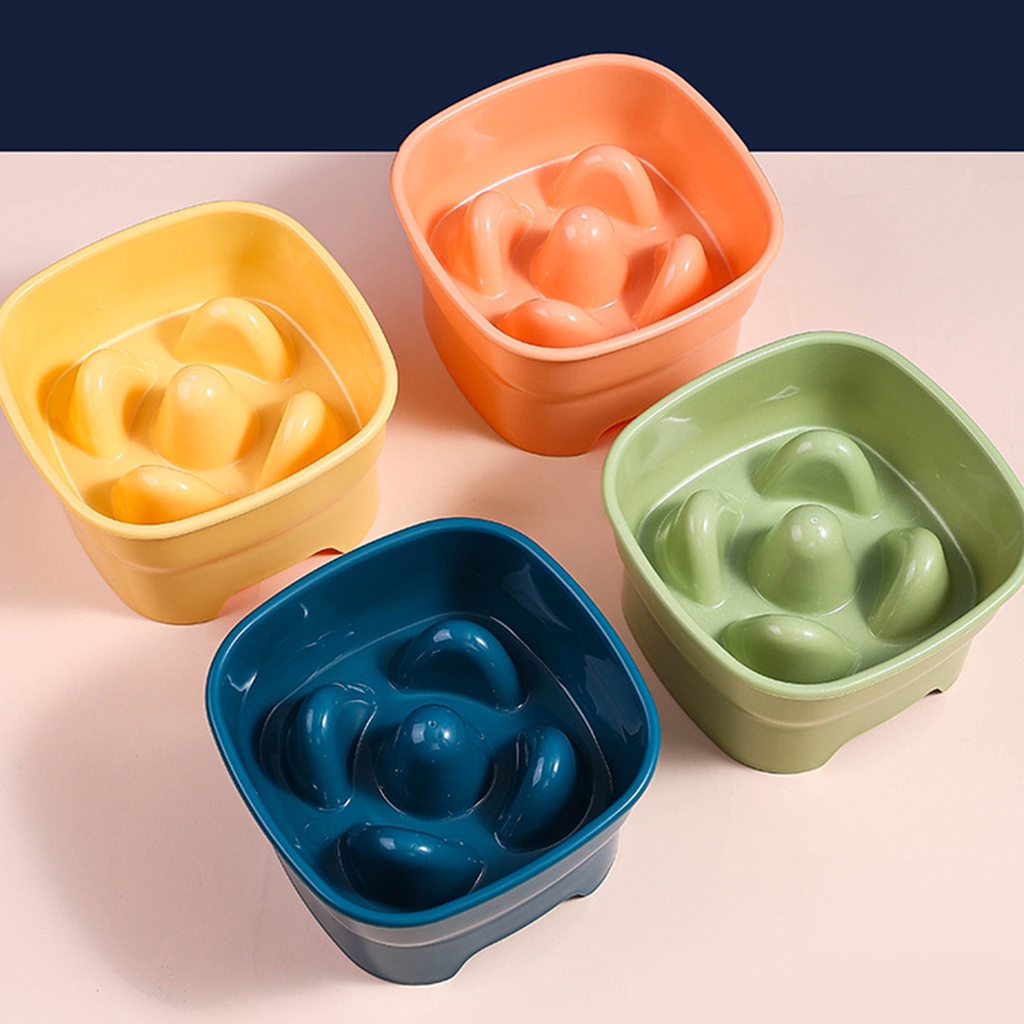 ชามใส่อาหาร ป้องกันการสําลัก ขนาดใหญ่ จุของได้เยอะ สําหรับสัตว์เลี้ยง สุนัข แมว