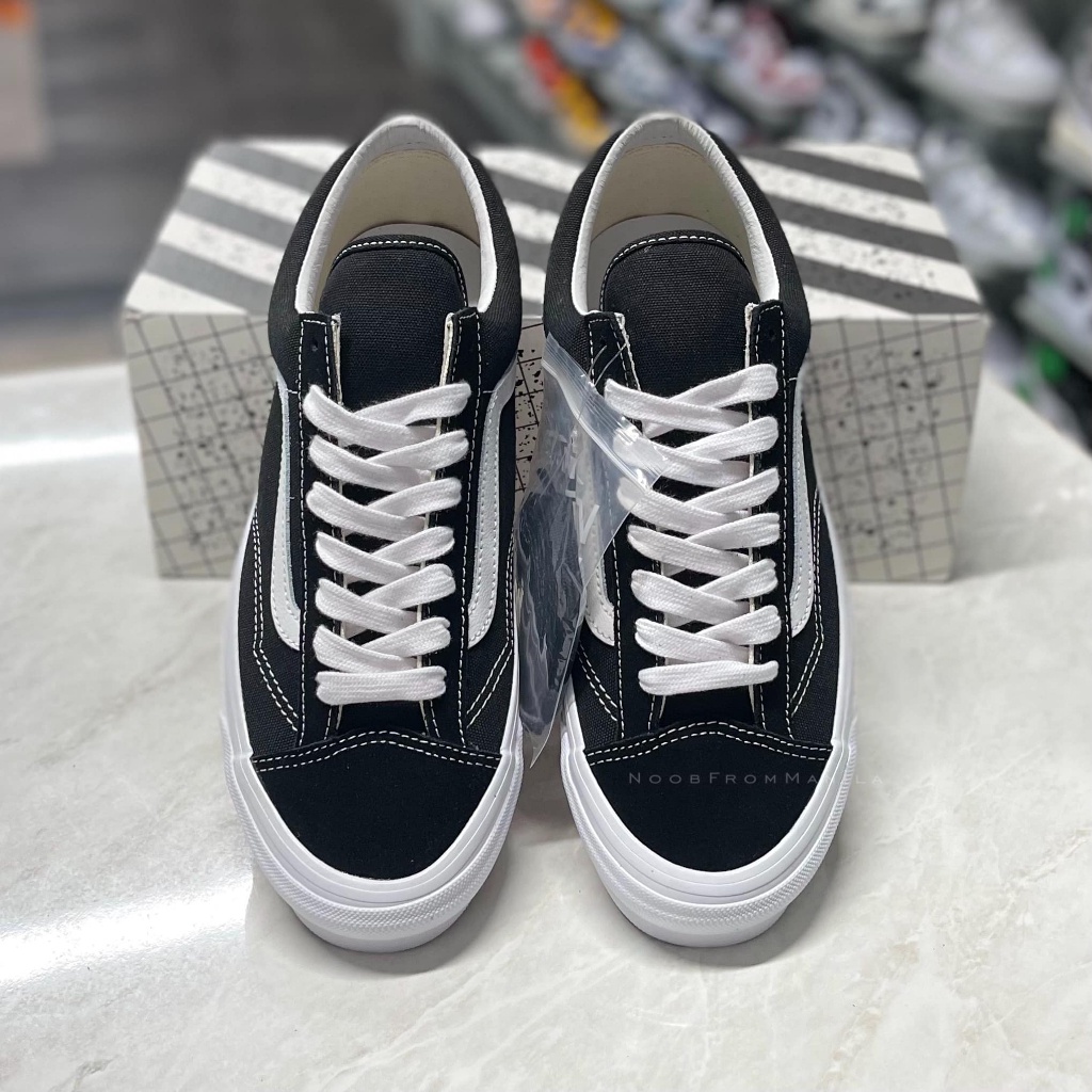 Vans Vault Og Style 36 Lx สีดำ/ขาว รองเท้า Hot sales