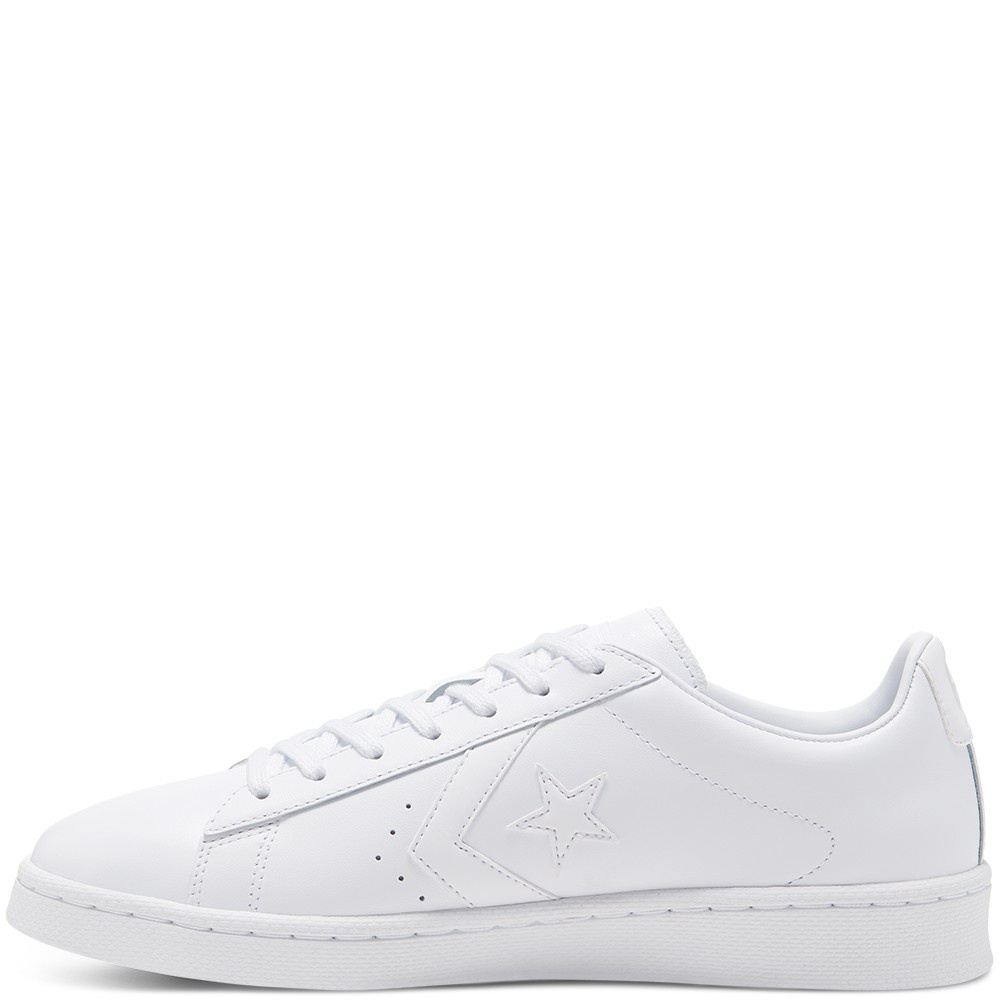 รองเท้า Converse Pro Leather Low-Top WHITE/WHITE/WHITE 167239C