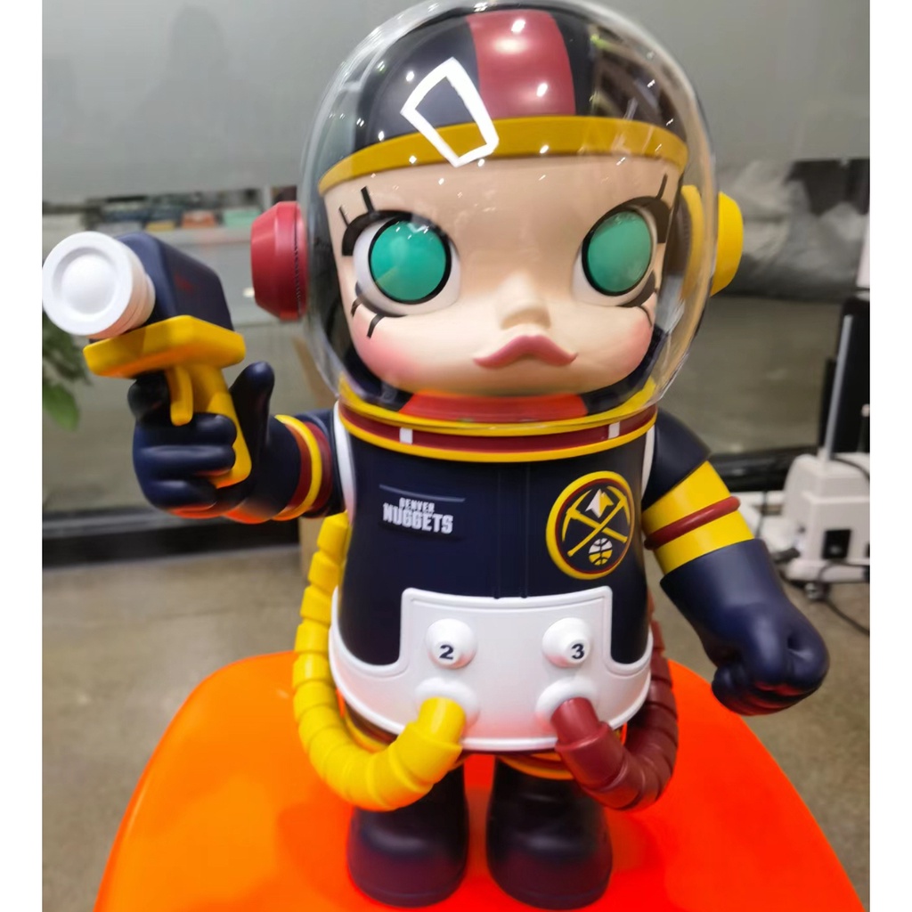 ของแท้ MEGA SPACE MOLLY 100% NBA Series แขวนการ์ดรูปตุ๊กตาเครื่องประดับของขวัญ