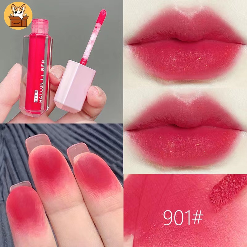 【Am-az】Pink Diamond Sugar Liquid Lipstic Atomized Velvet Lip Gloss ลิปสติกเนื้อแมตต์ทินท์ Pinkflash ลิปสติก ลิปกลอส ลิปทินท์ แมตต์ กันน้ํา COD