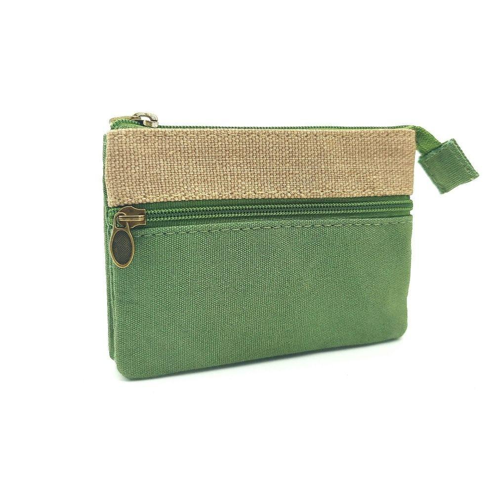 Appear กระเป๋าสตางค์ กระเป๋าใส่เหรียญ ผ้าฝ้าย แบบพกพา สําหรับผู้หญิง - รูปที่ 6