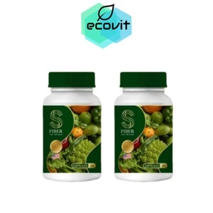 [2 กระปุก] S Fiber เอส ไฟเบอร์ ผลิตภัณฑ์อาหารเสริม แบรนด์แจ่มใส [20 แคปซูล/กระปุก]