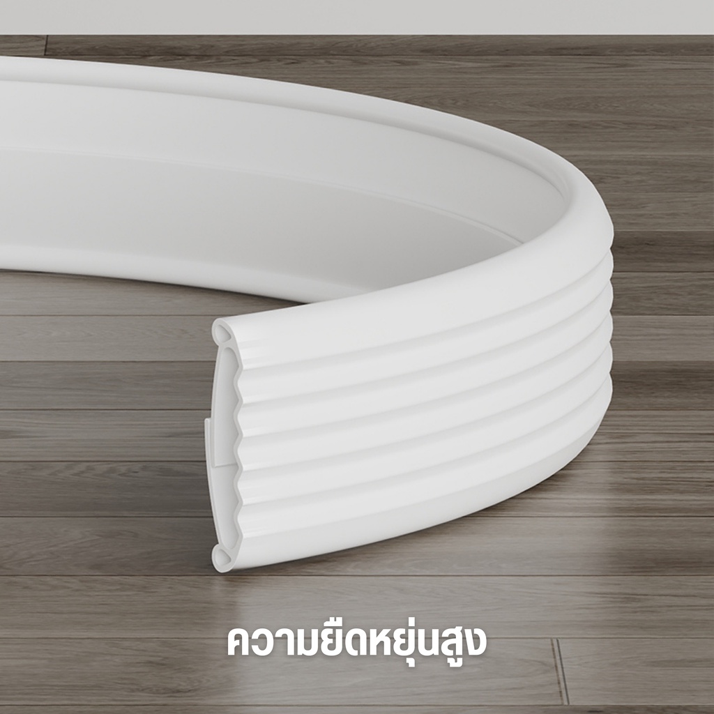 แถบปิดผนึกใต้ประตู, แถบปิดผนึกตะเข็บประตู, ป้องกันแมลงและแมลงสาบ, กันเสียงและกันฝุ่น - รูปที่ 4