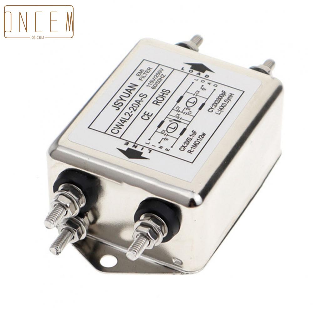 【ONCEMOREAGAIN】Advanced CW4L210AS Doublestage Power Filter for Efficient EMI Filtering