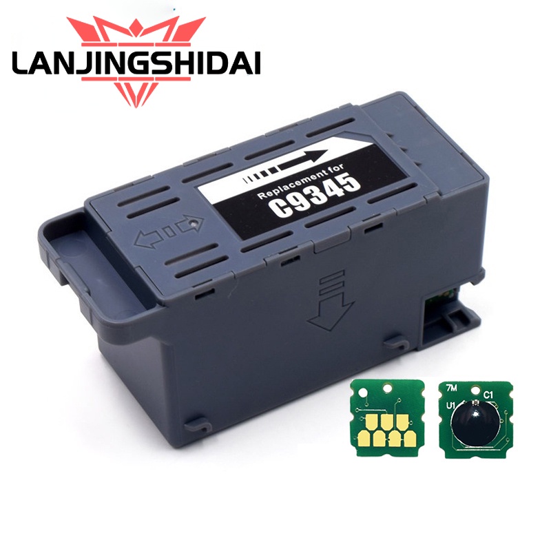 EPSON C9345 ถังบํารุงรักษากล่องชิปสําหรับ EPSON L15168 L15150 7820 7000 9345 L15168 15150 8168 8188 