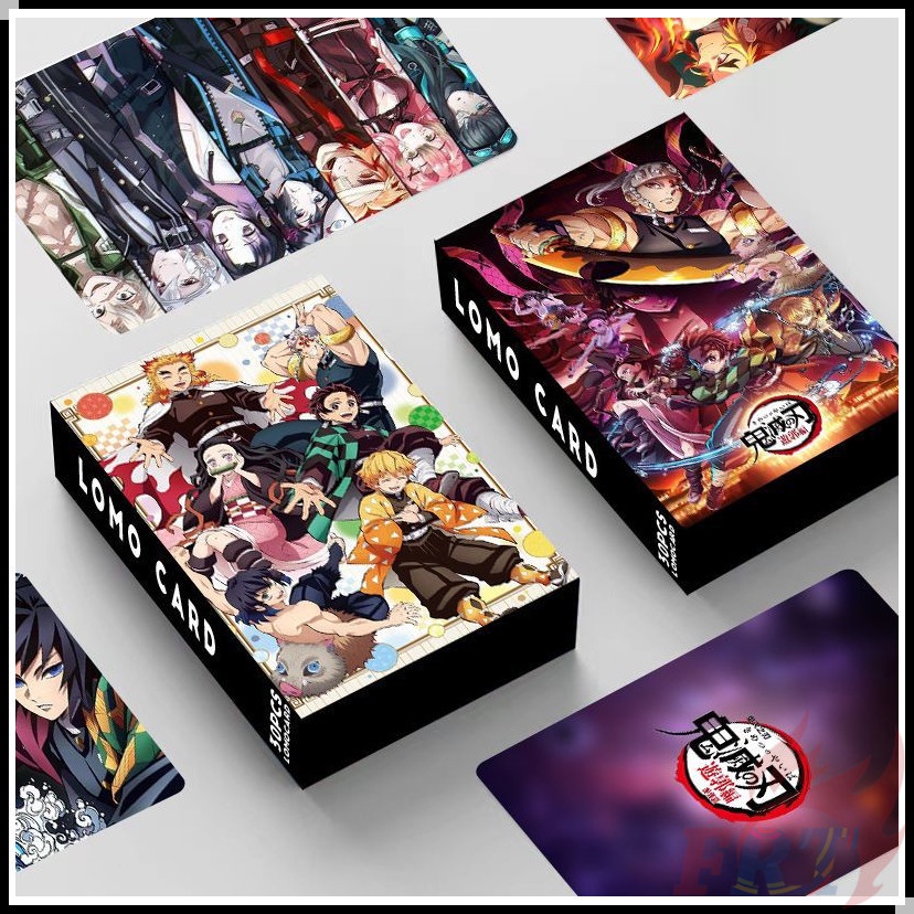 การ์ดโลโม่ ลายการ์ตูนอนิเมะ Demon Slayer: Kimetsu No Yaiba Series 02 สองด้าน 30 ชิ้น ต่อกล่อง โปสการ์ด ขนาดเล็ก 5.6 ซม. * 8.8 ซม. สําหรับสะสมโฟโต้การ์ด