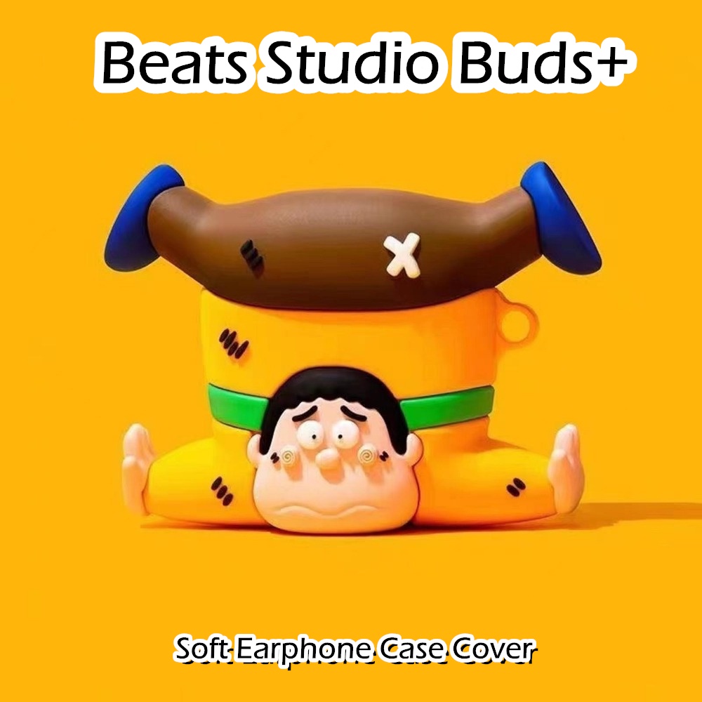 Fast Shipmentfor Beats Studio Buds+ Case Anime Creative Cartoon Soft Silicone Headphone Case Casing Cover NO.1