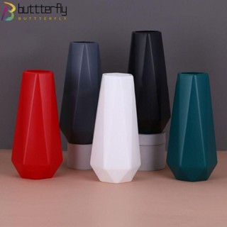 Buttterfly แจกันพืช,พลาสติกสีดําสีขาวสีแดงแจกันดอกไม้,บ้าน N…
