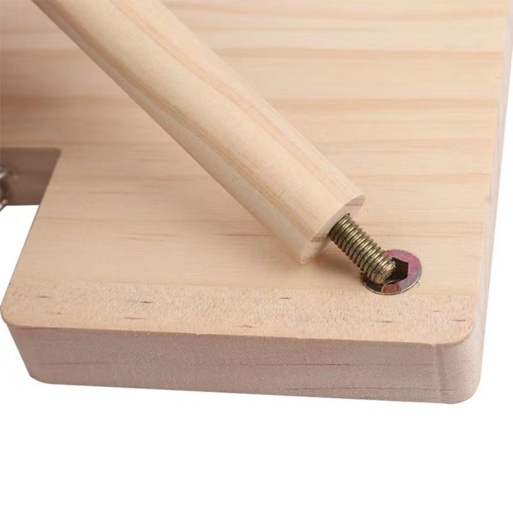 ยูเพย บันไดไม้ ,ติดตั้งง่ายหนูแฮมสเตอร์กระโดดคณะกรรมการ,บันได ทําเอง อุปกรณ์กรงของเล่นสนามเด็กเล่นที่ทนทานสําหรับสัตว์เลี้ยงขนาดเ - รูปที่ 6