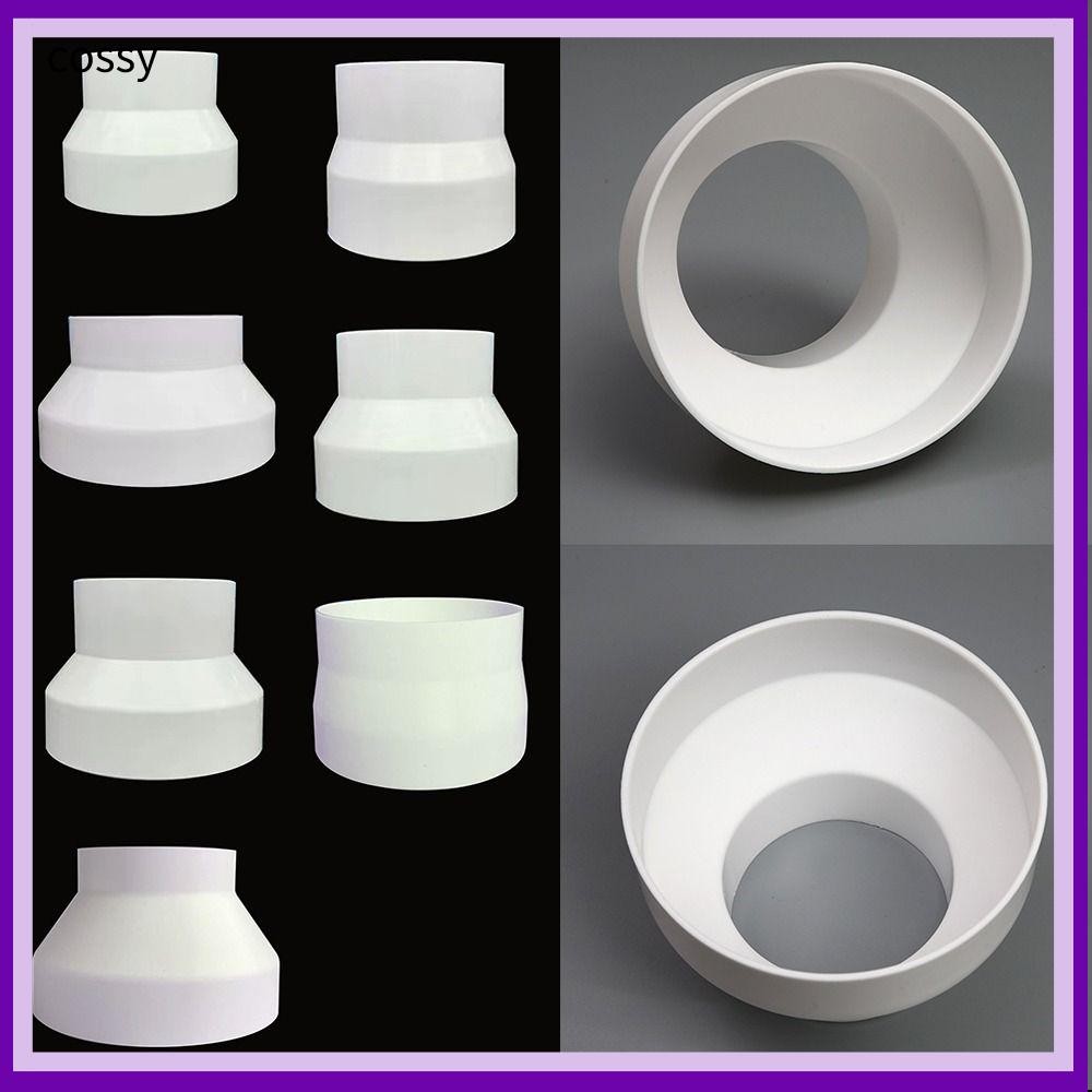 Cossy ไอเสียท่อลดอะแดปเตอร์ ABS ปฏิบัติ Home Ducting Connector