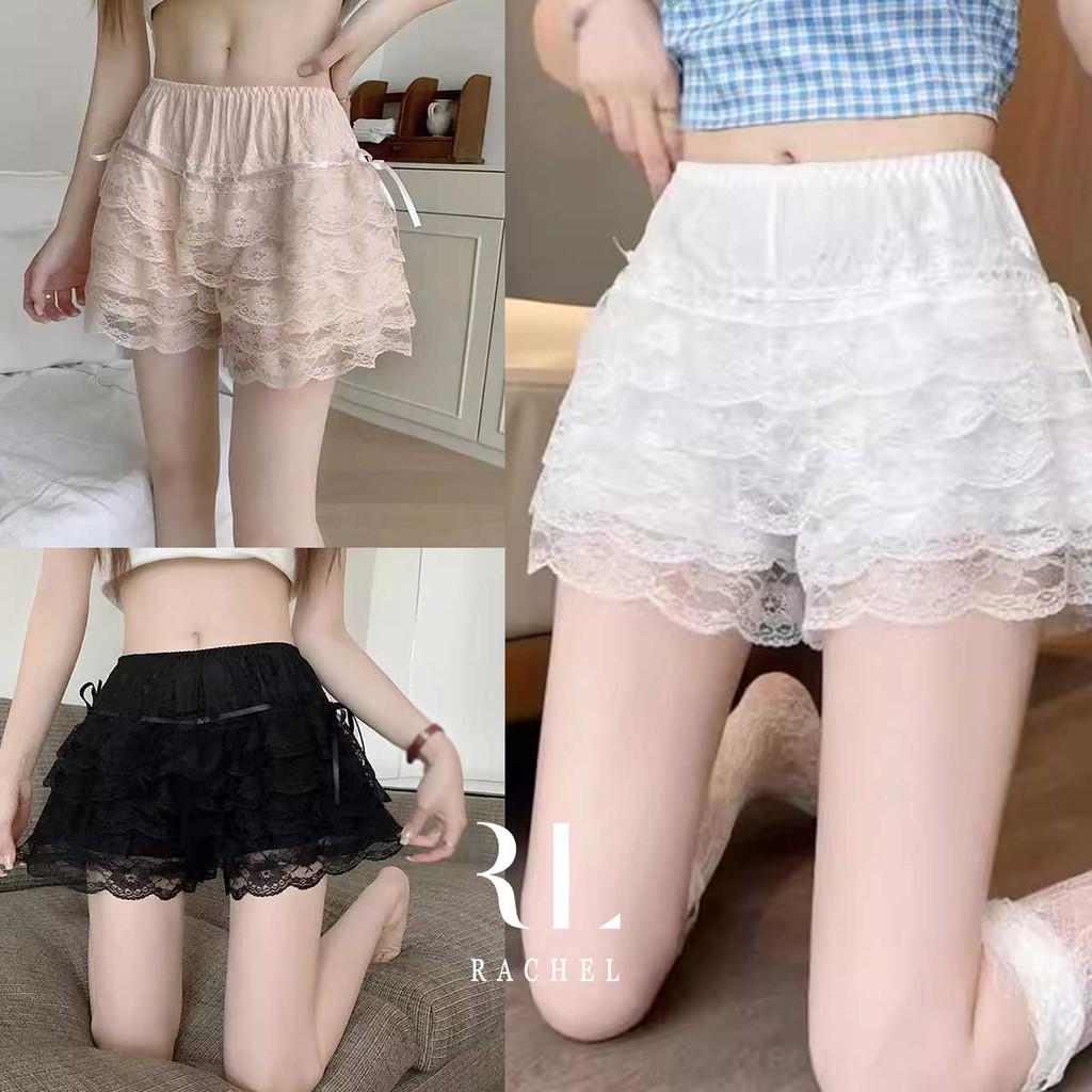 กระโปรง 5 ชั้น ลูกไม้ แบบล้ำสมัย ใส่ได้ทั้งวัน