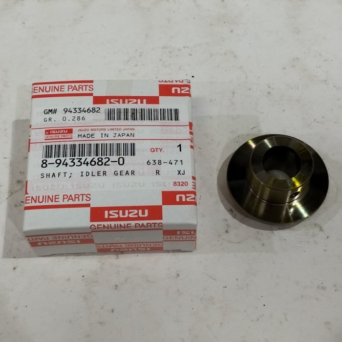 SPARE PART SHAFT IDLE GEAR AS ISUZU NKR NMR 71 NMR 81 NLR 85 GIGA OEM