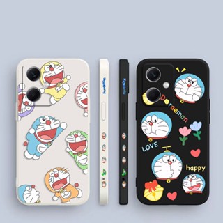 เคสโทรศัพท์มือถือ ซิลิโคน ลายโดราเอมอน แมว มีลายด้านข้าง สําหรับ XIAOMI REDMI Note 12 11 10 9 8 7 6 5 4 3 2 T S X A POCO M4 M3 M2 Pro Plus Max 5G