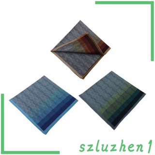 [Szluzhen1] ผ้าพันคอ ผ้าฝ้าย ทรงสี่เหลี่ยม เหมาะกับของขวัญวันเกิด สําหรับผู้ชาย