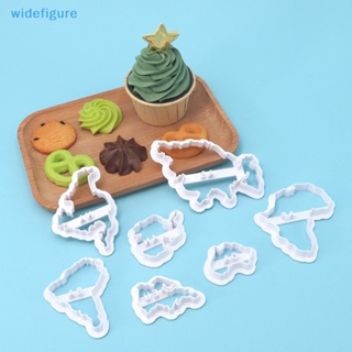 Widefigure แม่พิมพ์พลาสติก รูปแผนที่โลก 3D สําหรับทําคุ้กกี้ บิสกิต ฟองดองท์ DIY