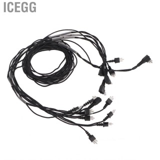 Icegg 3pin Hearing Aids Receiver Cable Rounded Hand Feel Aid