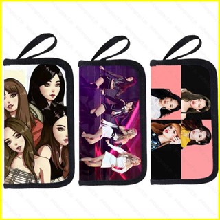 Yb3 BLACKPINK JISOO LISA JENNIE Zero กระเป๋าสตางค์ใบยาว มีซิป ใส่บัตรได้ อเนกประสงค์ BY3