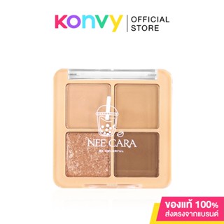 NEE CARA Mini Fruit 4 Shades Eyeshadow Palette 8g.