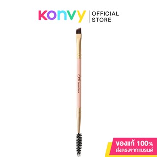 Oni Two-headed Eyebrow Brush #Sakura Pink โอนิ แปรงสำหรับแต่งคิ้ว สีชมพูซากุระ ดีไซน์สุดเรียบห.