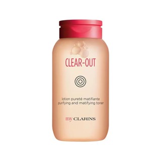 Clarins Peach Toner โทนเนอร์ให้ความชุ่มชื้น ผ่อนคลาย ซ่อมแซมรูขุมขน และรักษาเสถียรภาพ 200 มล.         Clarins Peach Toner Soothing Repair 200ml