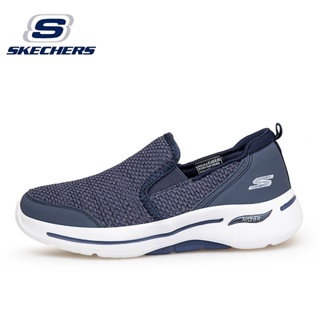 Skechers_ GOWALK ArchFit รองเท้ากีฬา รองเท้าวิ่ง ผ้าตาข่าย ระบายอากาศ พื้นหนา ทนต่อการสึกหรอ แฟชั่นฤดูร้อน สําหรับผู้ชาย