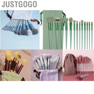 Justgogo 13pcs/Set Makeup Brushes Kit Soft Blending Cosmetics for Face   Eyeshadow