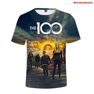 เสื้อยืด พิมพ์ลายทีวี The100 สไตล์ฮาราจูกุ แนวสตรีท คลาสสิก 2022