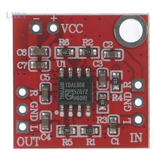 Lidu1 TDA1308 โมดูลบอร์ดขยายเสียงหูฟัง 3V-6V สําหรับ DC